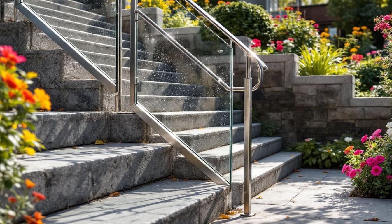 Monte-escalier extérieur